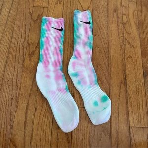 Nike tie dye socks